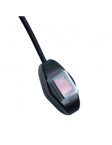 Tenda da Sole Retrattile Manuale con LED 350x250 cm Antracite