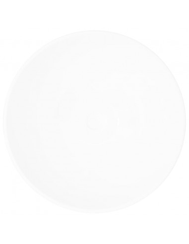 Lavandino da Bagno in Ceramica Bianca Rotondo