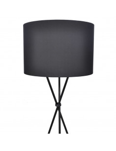 Piantana con Paralume Alta Nera 2