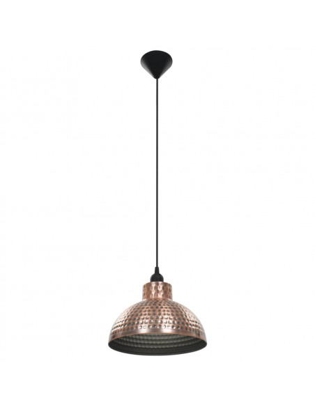 Lampadari 2 p Semisferici Color Rame