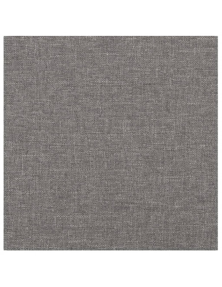 Pannelli Murali 12 pz Grigio Chiaro 30x30 cm in Tessuto 1,08 m²