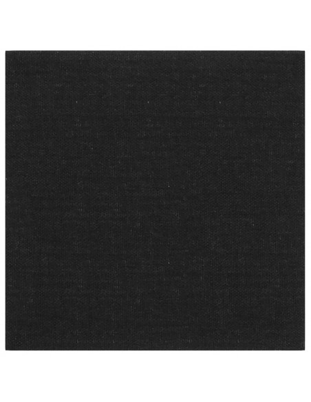 Pannelli Murali 12 pz Neri 30x30 cm in Tessuto 1,08 m²