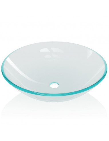 Lavandino in Vetro Temprato 42 cm Trasparente