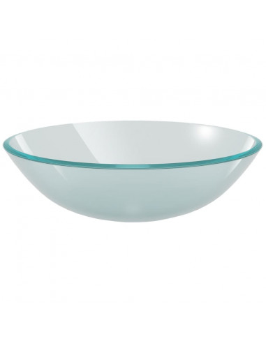 Lavandino in Vetro Temperato 42cm Smerigliato