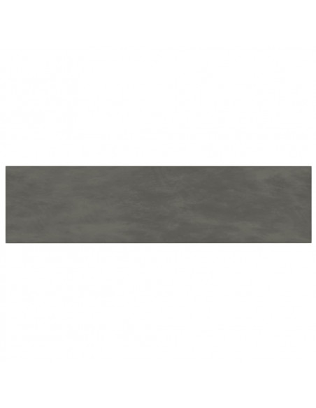 Pannelli Murali 12 pz Grigio Scuro 60x15 cm Velluto 1,08 m²