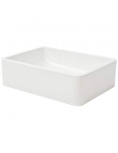 Lavandino in Ceramica Bianca 41x30x12 cm