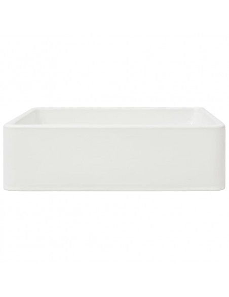 Lavandino in Ceramica Bianca 41x30x12 cm
