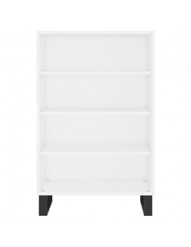 Credenza Bianca 57x35x90 cm in Legno Multistrato