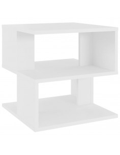 Tavolino Bianco 40x40x40 cm in Legno Multistrato 2