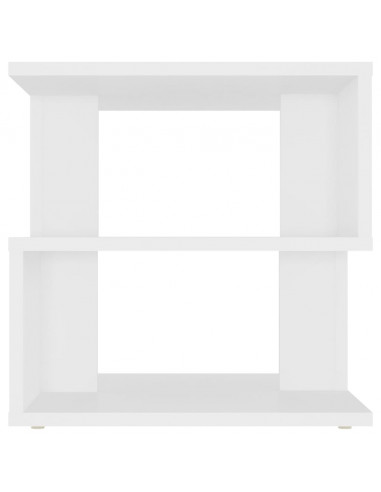 Tavolino Bianco 40x40x40 cm in Legno Multistrato