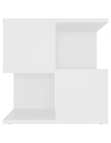Tavolino Bianco 40x40x40 cm in Legno Multistrato