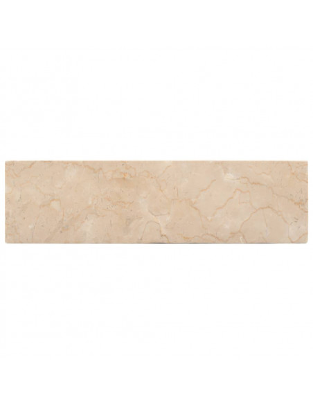 Lavello 45x30x12 cm Marmo Lucido Crema