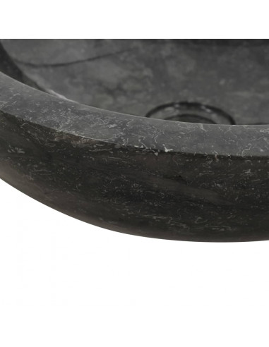 Lavandino 40x12 cm in Marmo Nero