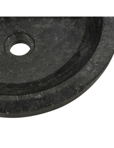 Lavandino 40x12 cm in Marmo Nero