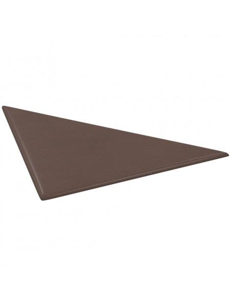Pannelli Murali 12 pz Marroni 30x30 cm in Similpelle 0,54 m²