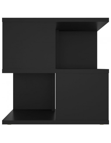 Tavolino Nero 40x40x40 cm in Legno Multistrato