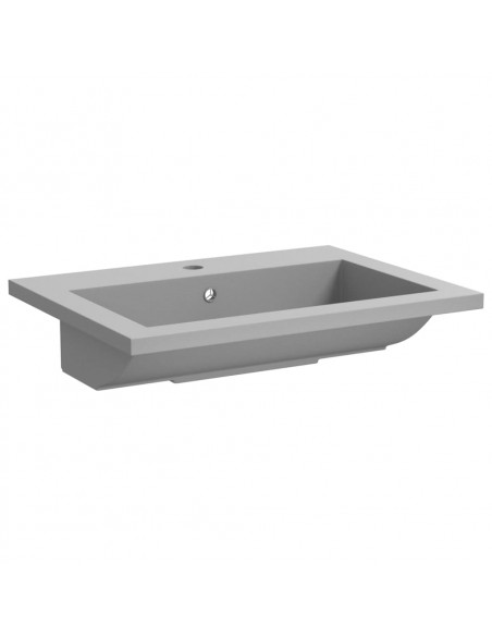 Lavandino in Granito 600x450x120 mm Grigio