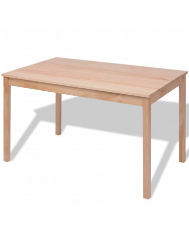 Set da Pranzo 7 pz in Legno di Pino