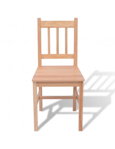 Set da Pranzo 7 pz in Legno di Pino