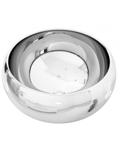 Lavandino 40x15 cm in Ceramica Argento