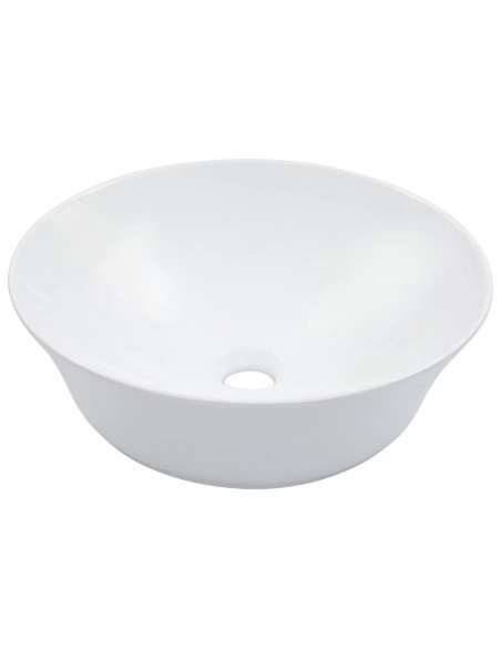 Lavandino 41x12,5 cm in Ceramica Bianco