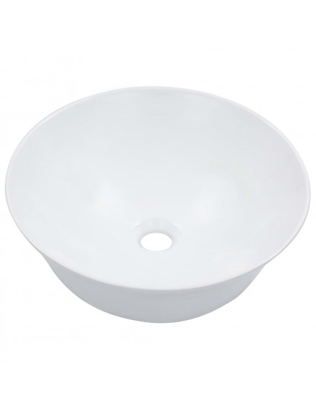 Lavandino 41x12,5 cm in Ceramica Bianco