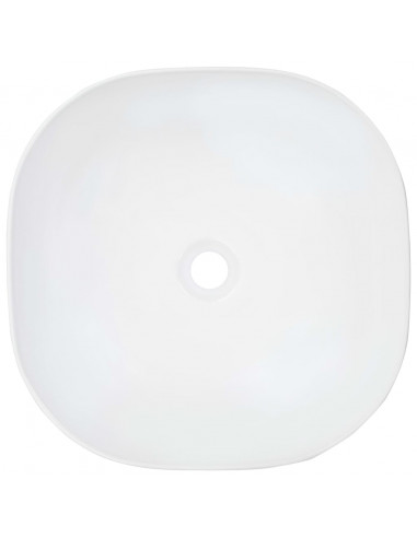 Lavandino 42,5x42,5x14,5 cm in Ceramica Bianco