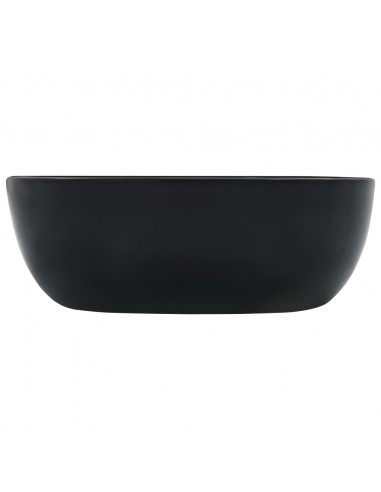 Lavandino 42,5x42,5x14,5 cm in Ceramica Nero