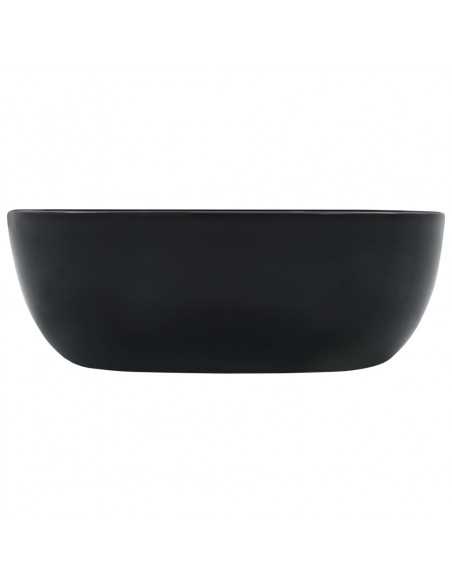 Lavandino 42,5x42,5x14,5 cm in Ceramica Nero