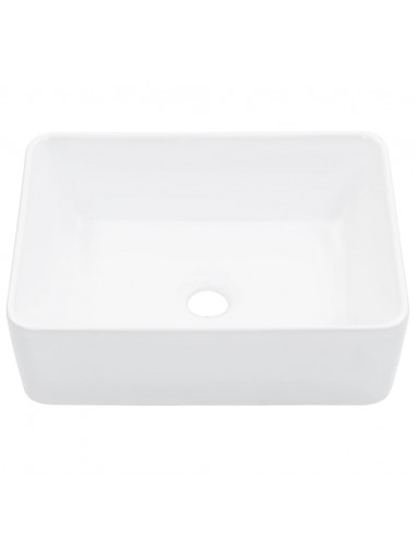 Lavandino 40x30x13 cm in Ceramica Bianco