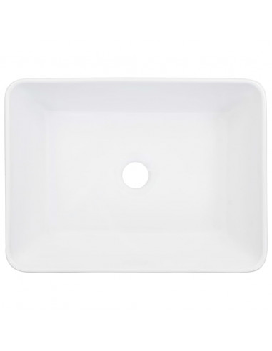 Lavandino 40x30x13 cm in Ceramica Bianco