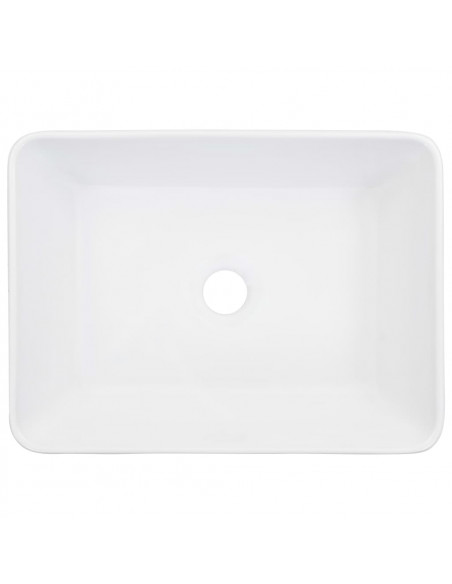 Lavandino 40x30x13 cm in Ceramica Bianco