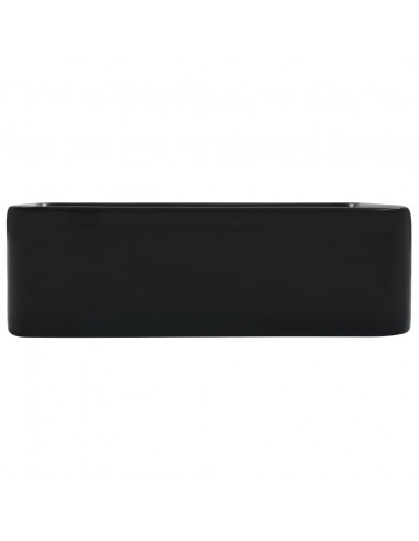 Lavandino 40x30x13 cm in Ceramica Nero
