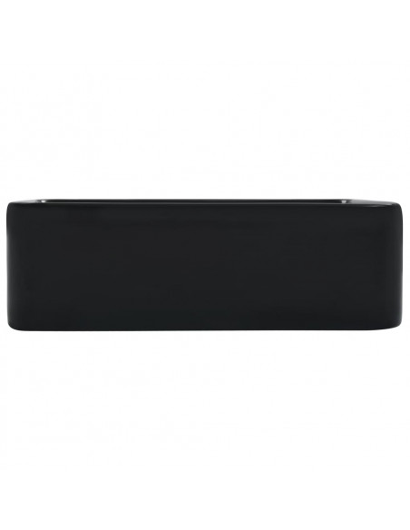 Lavandino 40x30x13 cm in Ceramica Nero