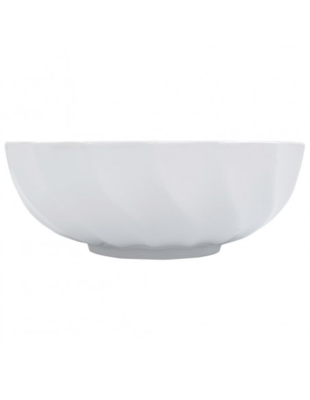 Lavandino 46x17 cm in Ceramica Bianco