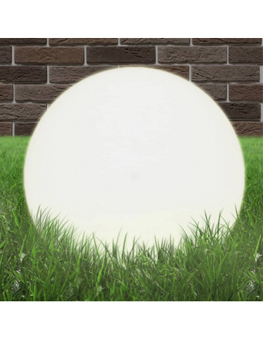 Set Lampade a LED Sferiche 2 pz 50 cm in PMMA