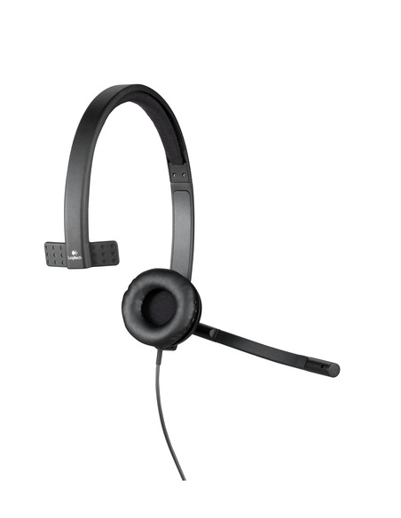 Logitech H570e Auricolare Cablato A Padiglione Ufficio USB tipo A Nero