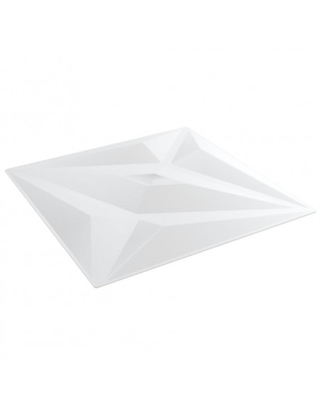 Pannelli Murali 24 pz Bianchi 50x50 cm XPS 6 m² Stella