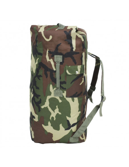 Borsone da Viaggio Stile Militare 85 L Mimetico