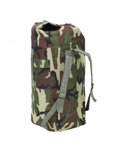 Borsone da Viaggio Stile Militare 85 L Mimetico