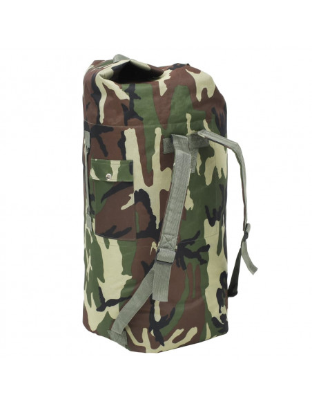 Borsone da Viaggio Stile Militare 85 L Mimetico