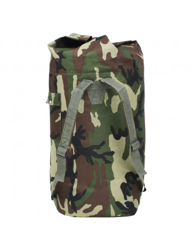 Borsone da Viaggio Stile Militare 85 L Mimetico