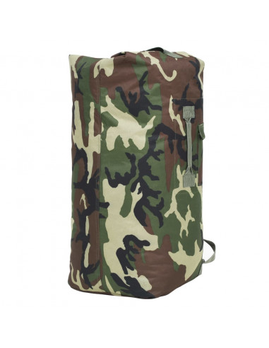 Borsone da Viaggio Stile Militare 85 L Mimetico