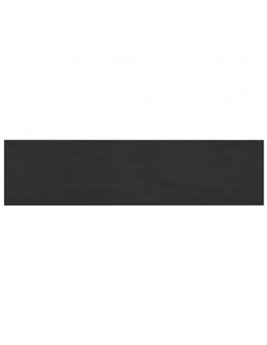 Pannelli Murali 12 pz Neri 60x15 cm Velluto 1,08 m²