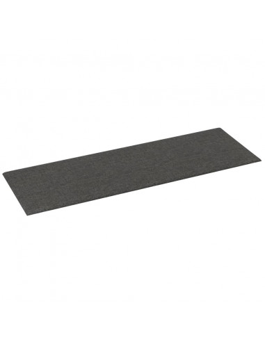 Pannelli Murali 12 pz Grigio Scuro 90x30 cm Tessuto 3,24 m²