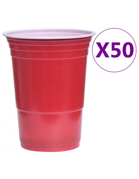 Set per Beer Pong da Tavolo 0,5 L Plastica