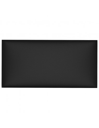 Pannelli Murali 12 pz Neri 60x30 cm Similpelle 2,16 m²