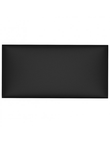 Pannelli Murali 12 pz Neri 60x30 cm Similpelle 2,16 m²