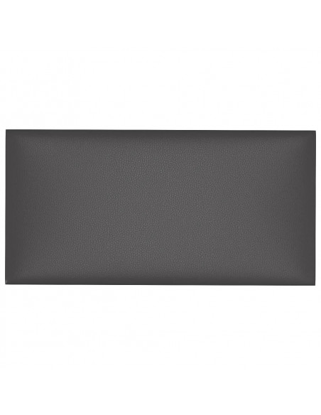 Pannelli Murali 12 pz Grigi 60x30 cm Similpelle 2,16 m²
