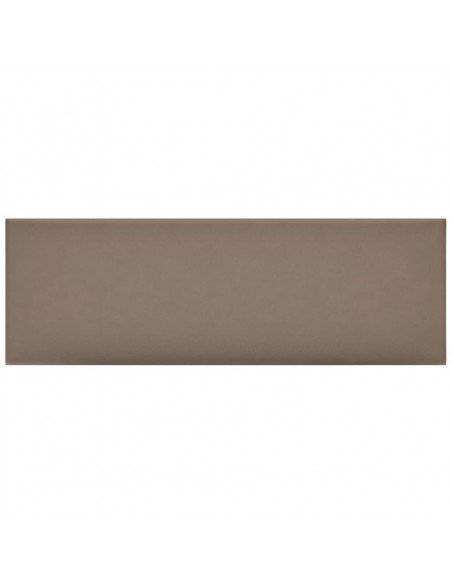 Pannelli Murali 12 pz Cappuccino 90x30 cm in Similpelle 3,24 m²